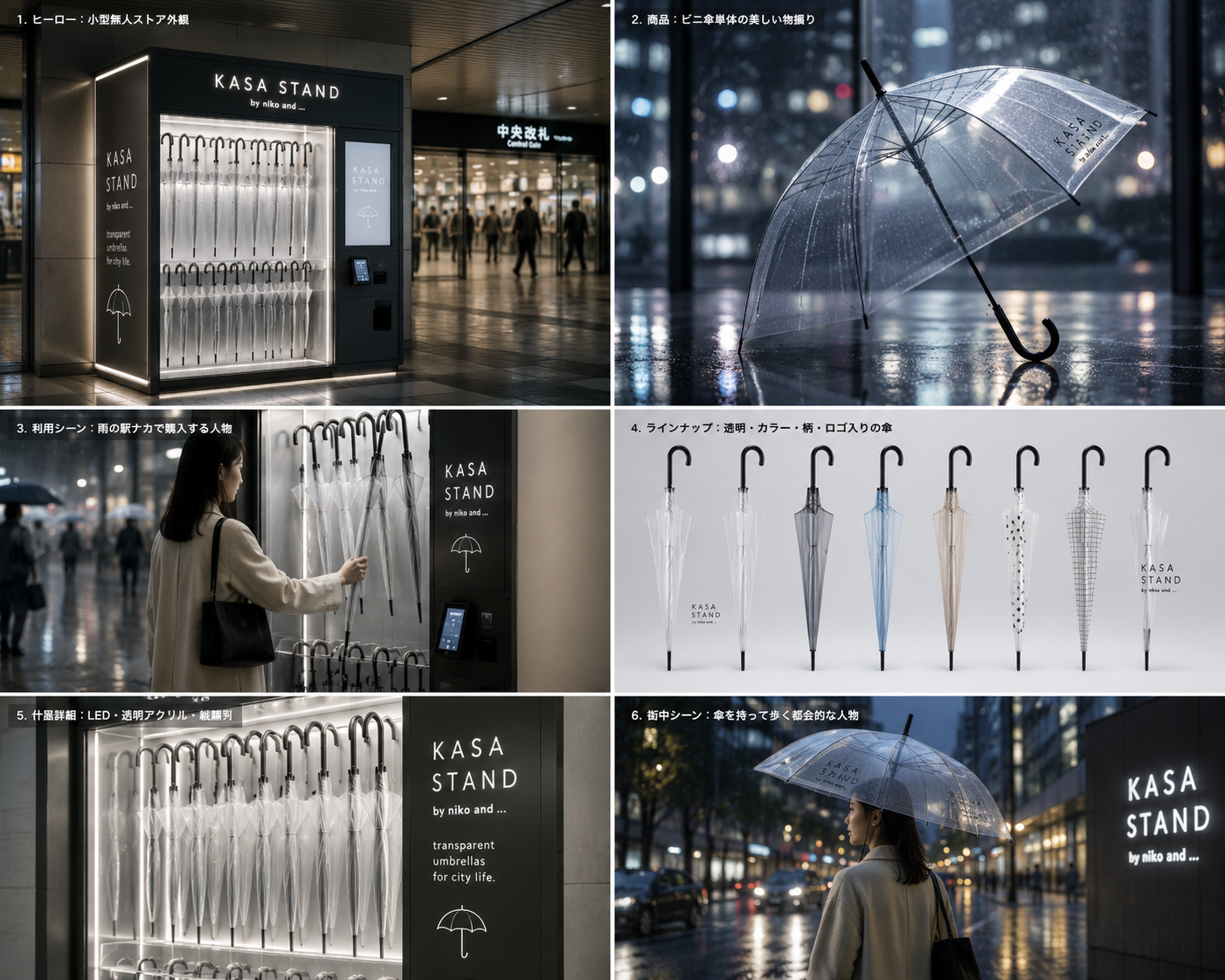 KASA STAND ビジュアル